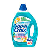 Super Croix SUPER CROIX Lessive liquide - Bora Bora - Fleur de monoï & lait d'aloe - 43 lavages - 2,15l