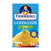 Ferrero Couscous FERRERO COUSCOUS Couscous fin - Egrainé parfaitement - 1kg