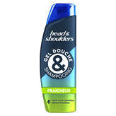 Head & Shoulders HEAD & SHOULDERS Gel douche et Shampoing - Pour hommes - Fraicheur - 250ml