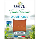 Ovive OVIVE Truite Fumée OVIVE Aquitaine 4 tranches - 120g