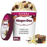Häagen-Dazs HAAGEN DAZS Exträa plaisir - Crème glacée - Vanille, Caramel, Brownie