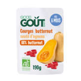 Good Goût GOOD GOUT Purée - Courge agneau - Dès 6 mois - Biologique - 190g