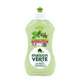 Maison Verte MAISON VERTE Liquide Vaisselle - Ultra dégraissant - Aux huiles essentielles - Ecolabel - Ecologique - 500ml
