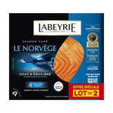 Labeyrie LABEYRIE Saumon fumé - Norvège - 4 tranches - 280g