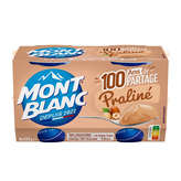 Mont Blanc MONT BLANC Crème dessert - Saveur praline - 4x125g