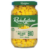 Rochefontaine ROCHEFONTAINE Maïs doux - En grains  - Bocal - Biologique - 37cl